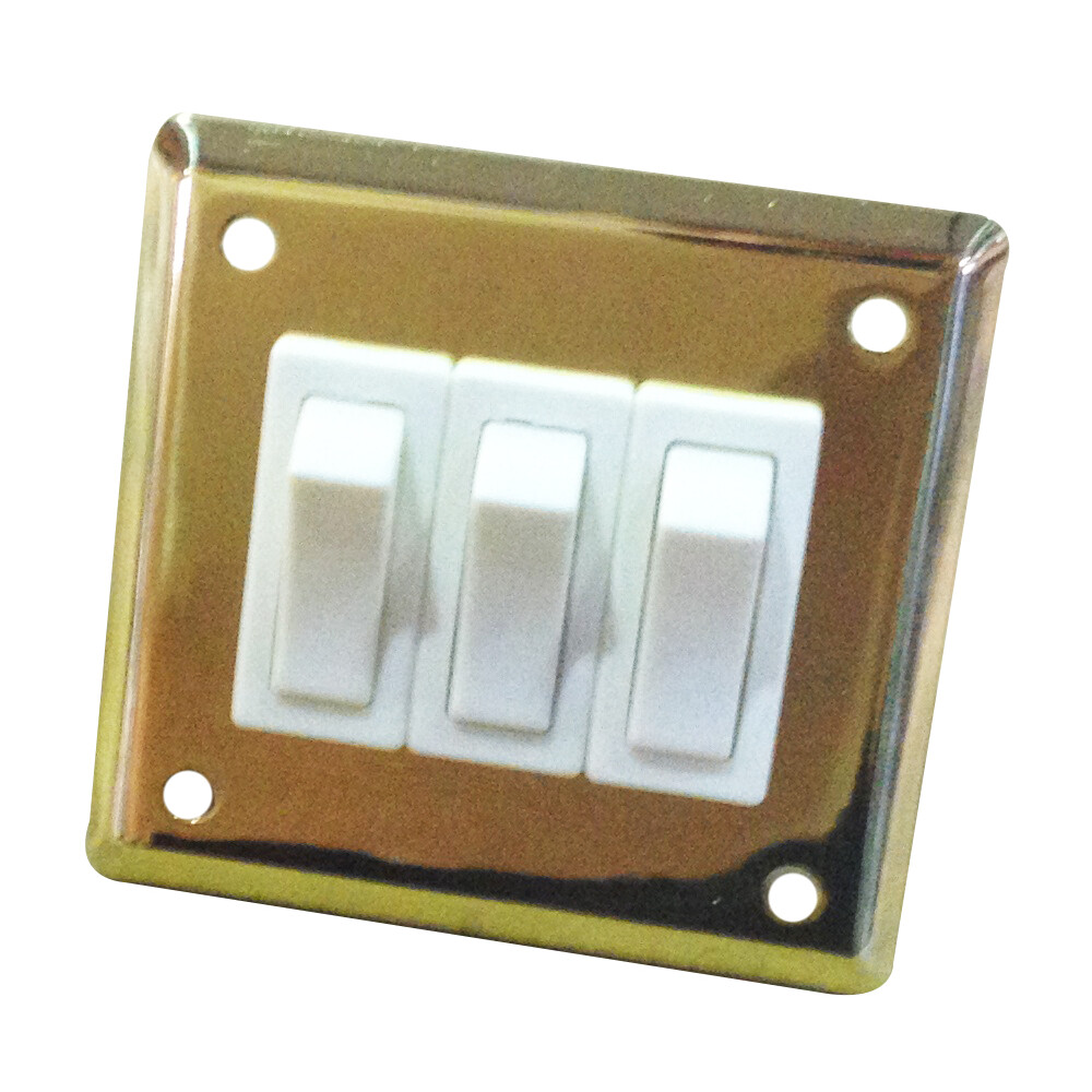 Brass Treble Light Switch