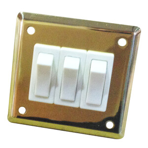 Brass Treble Light Switch
