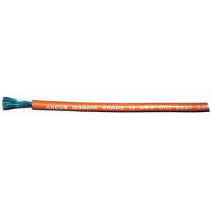 Tinned Cable - 12AWG/3sq.mm x 12ft - Red