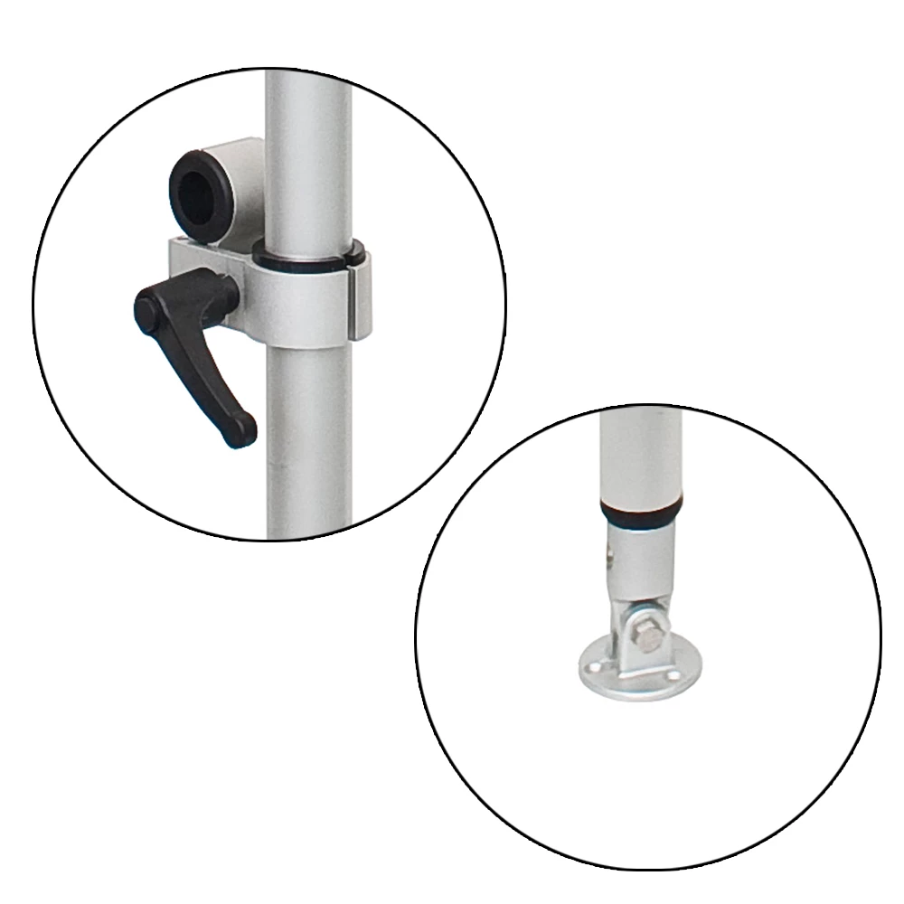 Solar Panel Turning Pole Mount with Deck Fitting