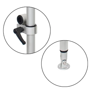 Noa Solar Panel Turning Pole Mount with Deck Fitting 