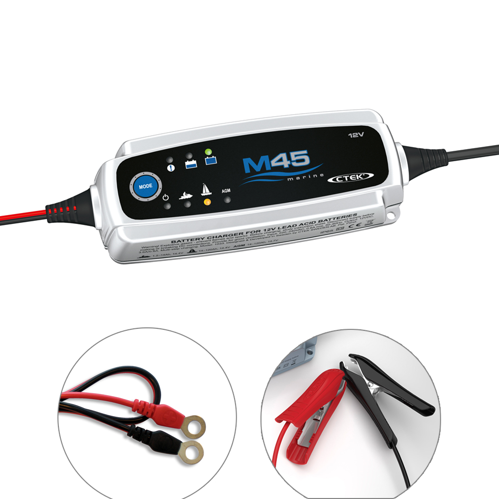 M45 Battery Charger - 3Amp