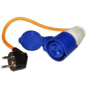Force 4 Mains Hook Up Adaptor - Euro