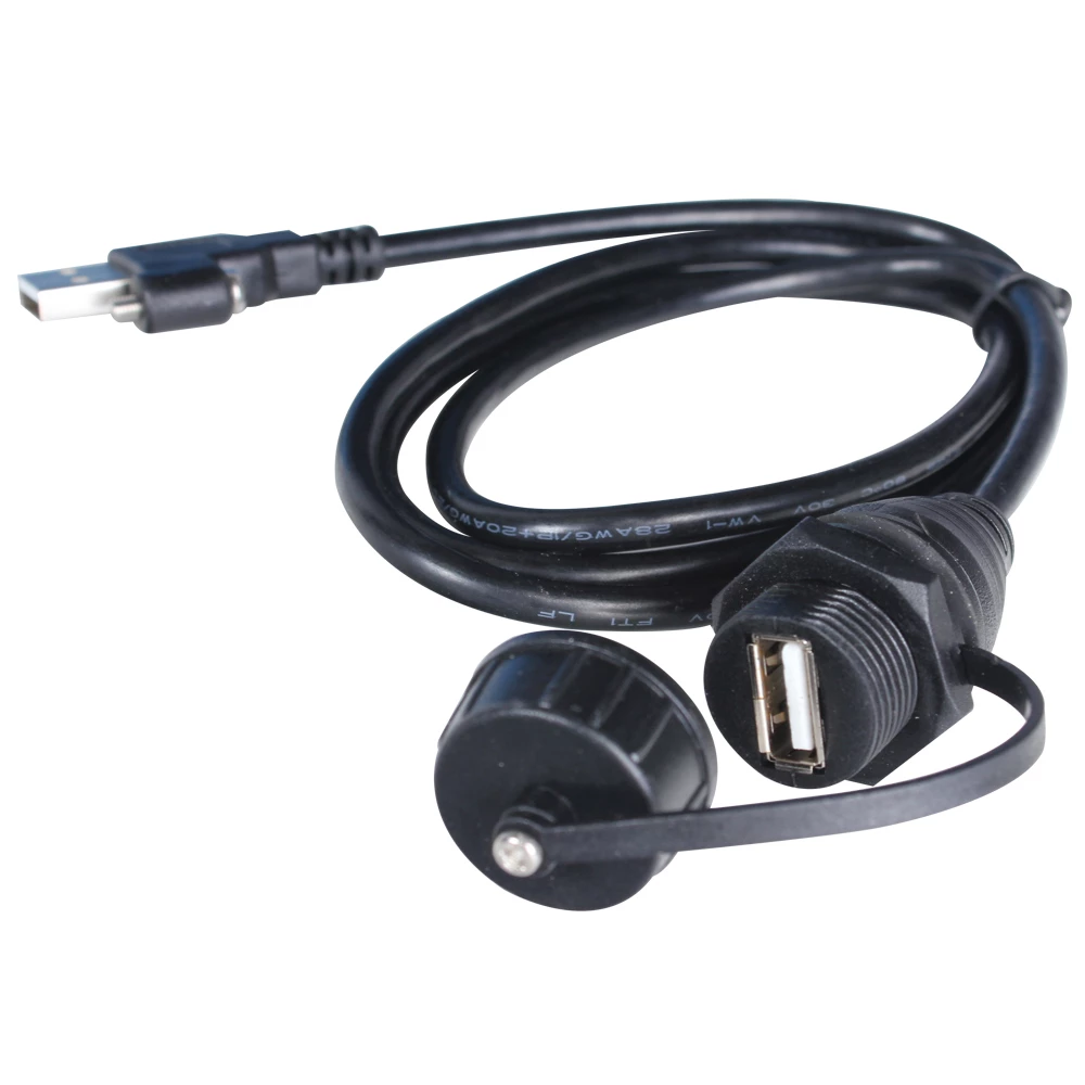 Fusion USB Extension lead flush mount dash fitting 