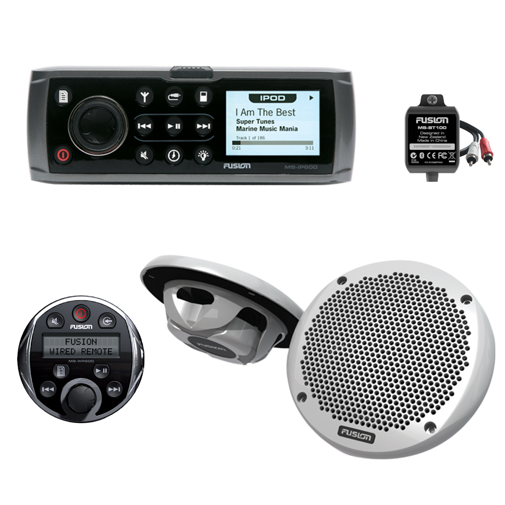 iPod Marine Stereo MS-IP600 Bundle