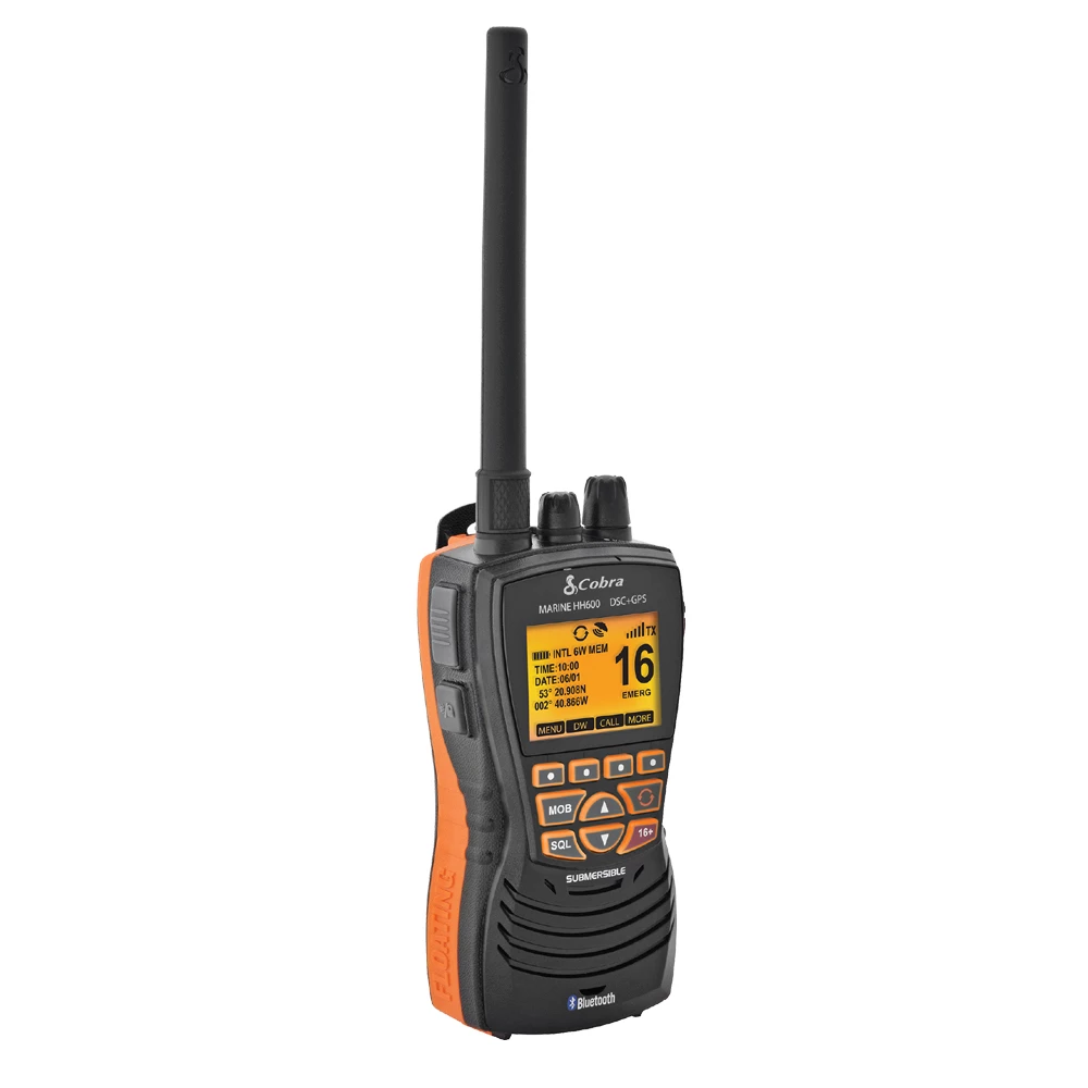 Cobra HH600 DSC Handheld VHF Radio 