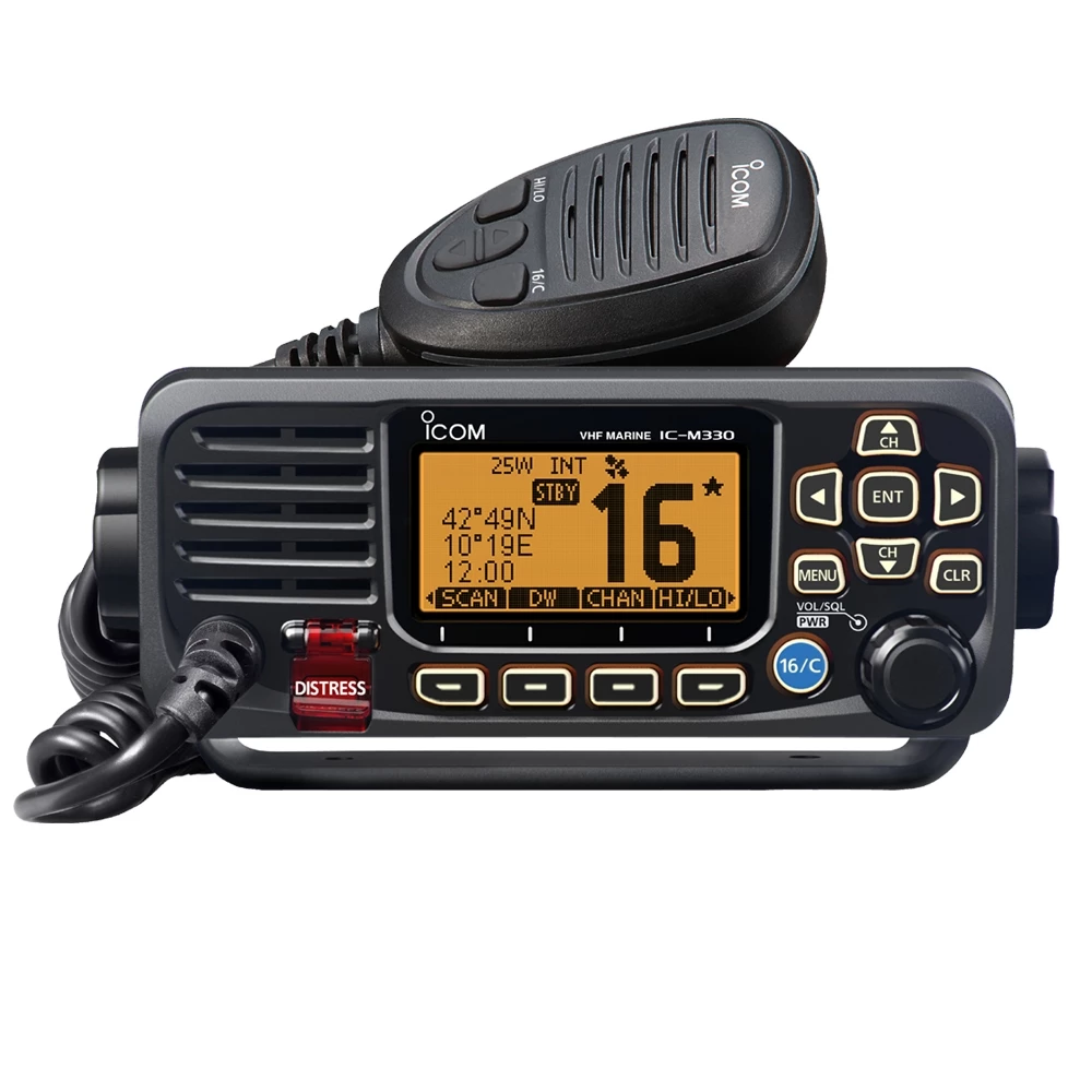 Icom IC-M330GE VHF Radio with GPS Ultra Compact Model 