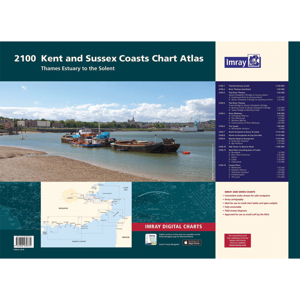2100 Kent & Sussex Coasts Chart Pack