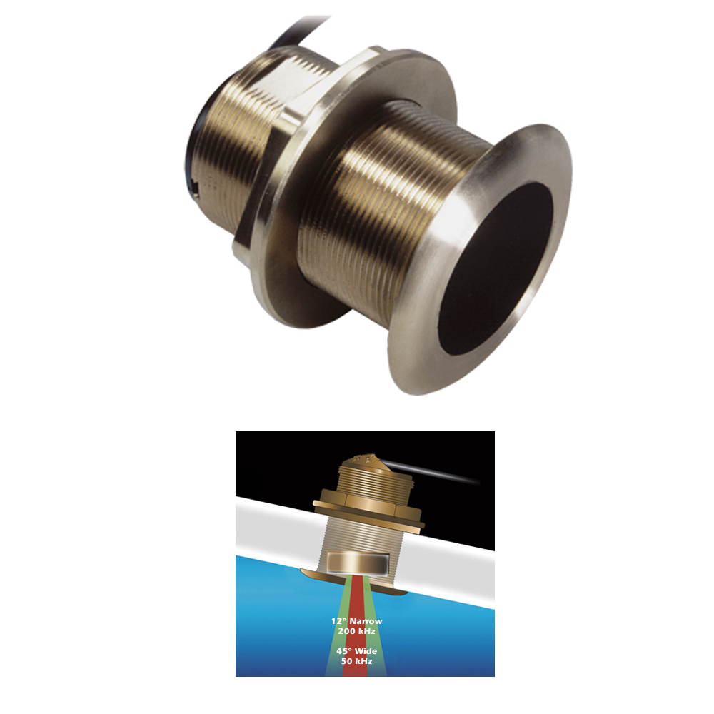 B60 Bronze Thru Hull transducer