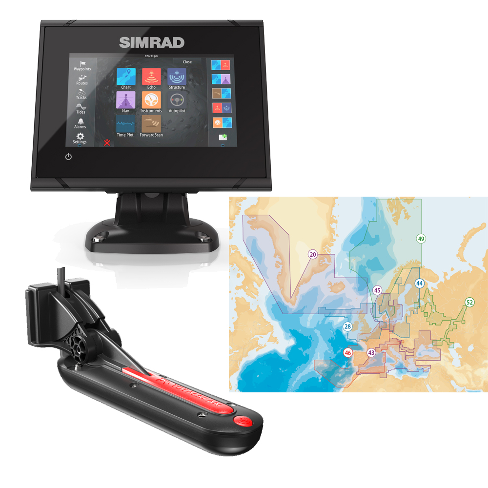 GO5XSE TotalScan Combo with Navionics+ Chart