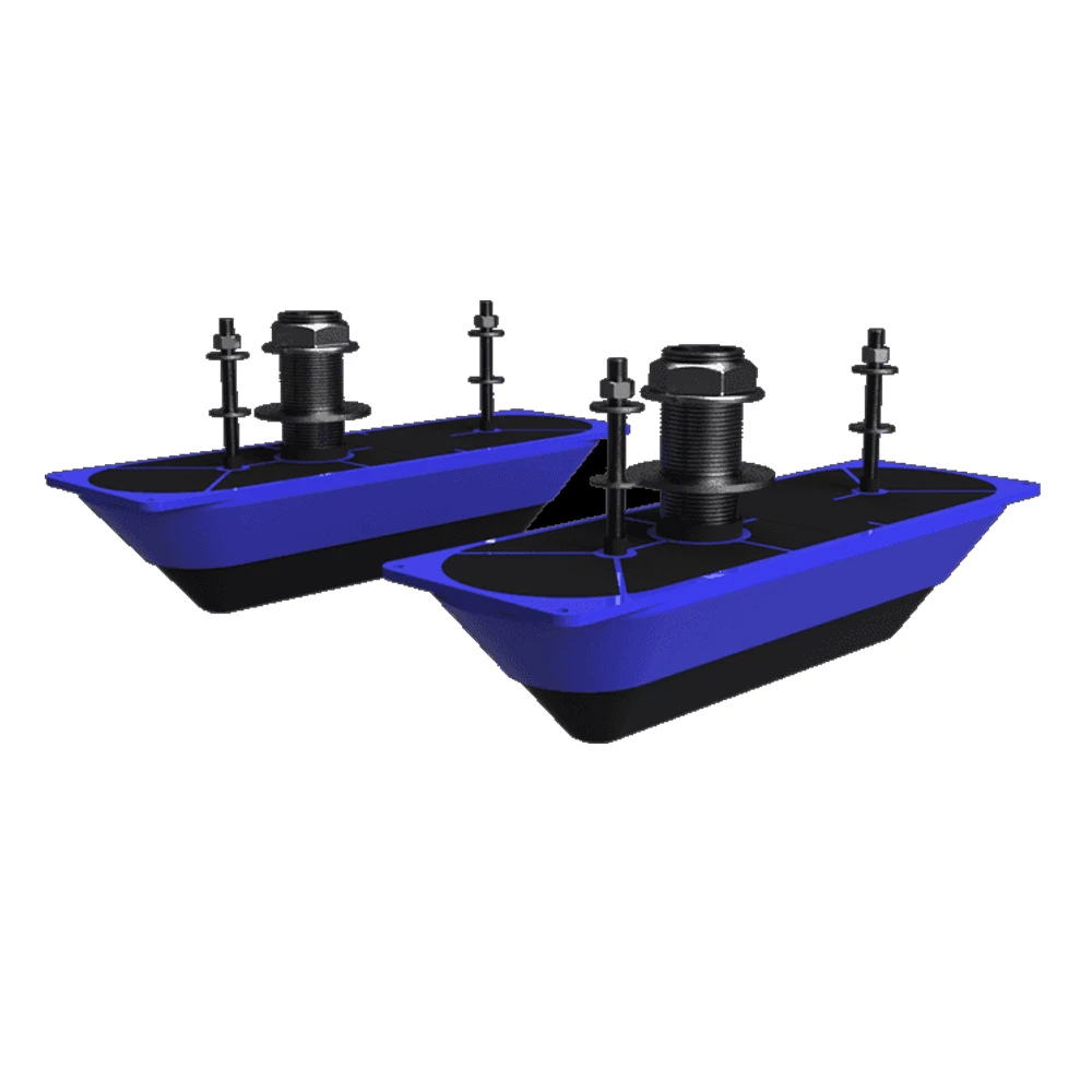 StructureScan 3D Stainless Steel Dual Thru-Hull Transducer
