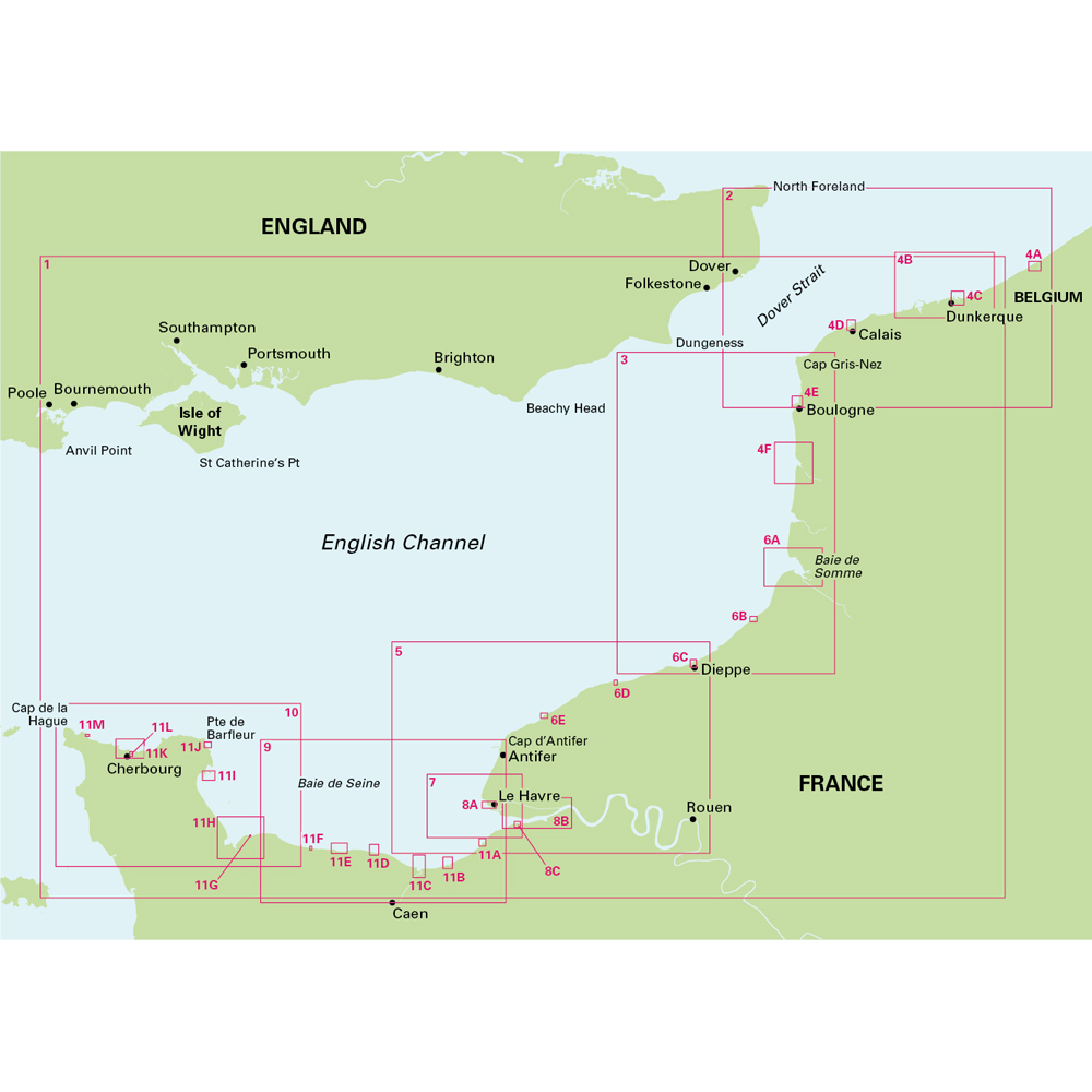 Imray 2110 North France Chart Pack | Force 4 Chandlery