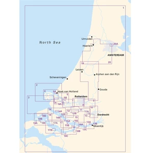 Imray 2140 Grevelingenmeer and Maas Delta Chart Atlas 