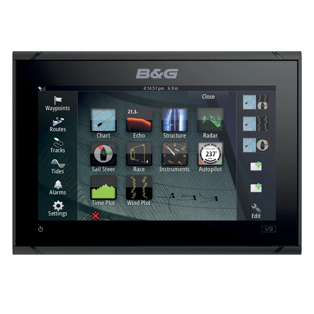 Vulcan 9FS Sailing Chartplotter