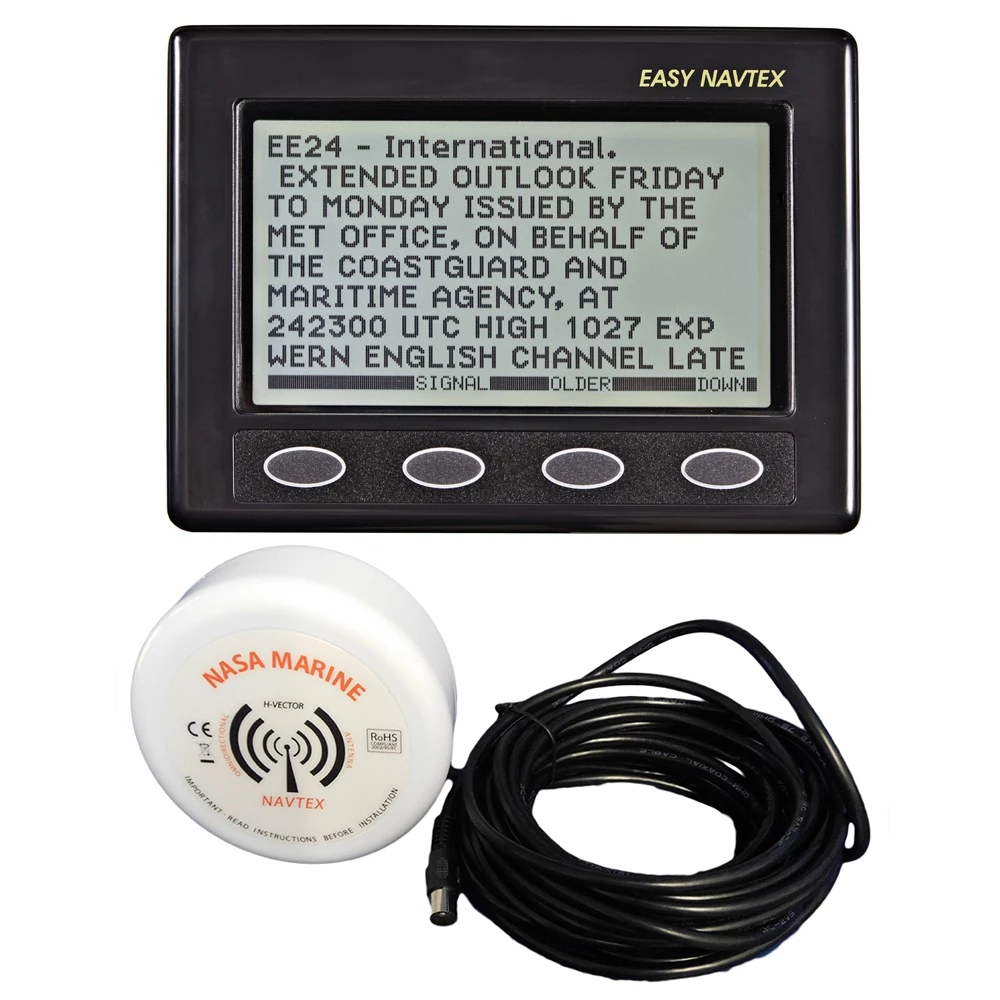 Nasa Clipper Easy Navtex with H Vector Antenna 