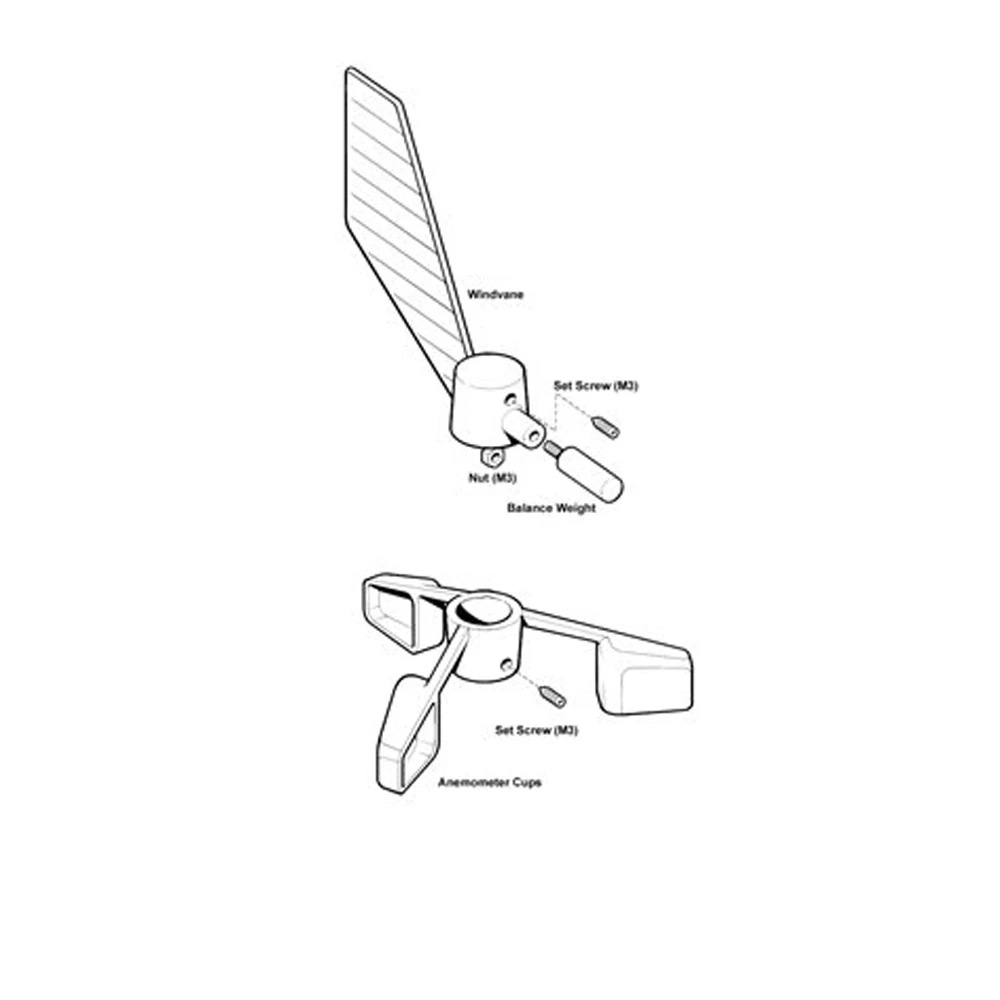 Raymarine ST50 Windvane Service Kit 