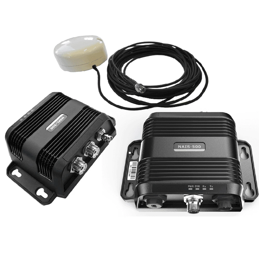 NAIS-500TAIS Transponder with NSPL-500 Splitter and GPS-500 and NMEA2000 Kit