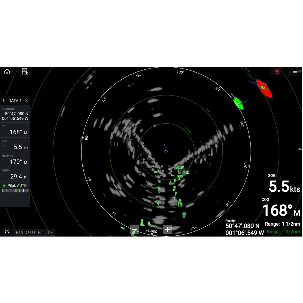 Quantum 2 Q24D Doppler Radar With 10m Power and Data cables