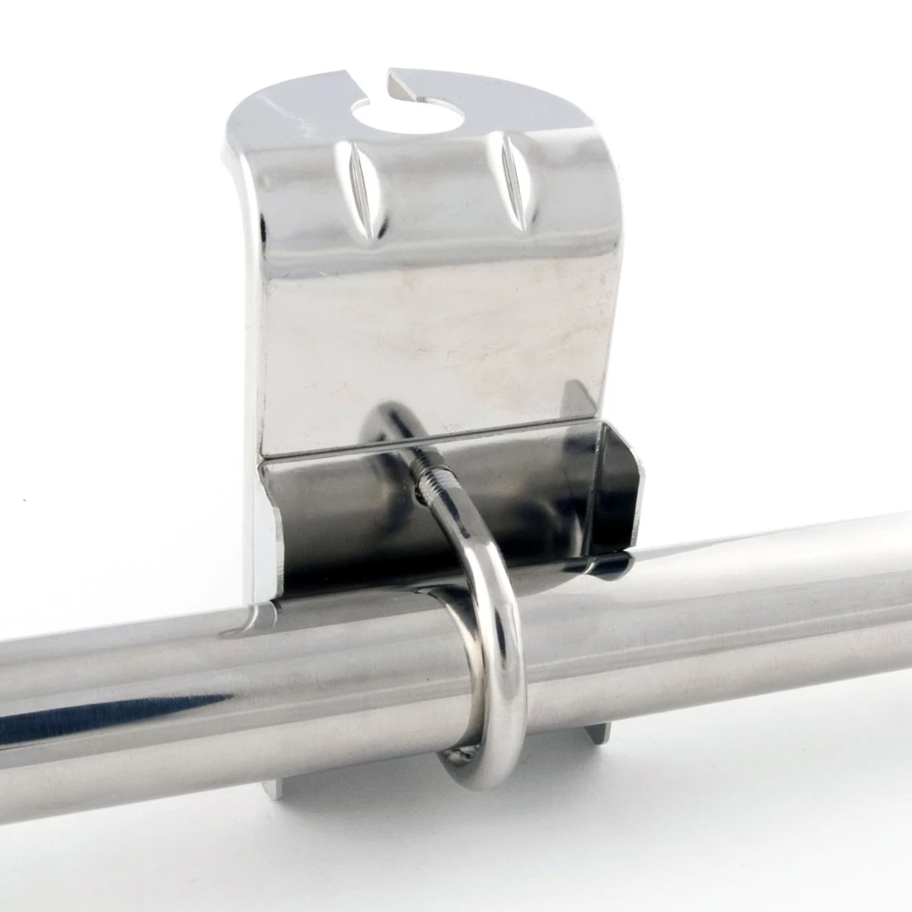 Glomex Stainless Steel Rail Mount L Bracket