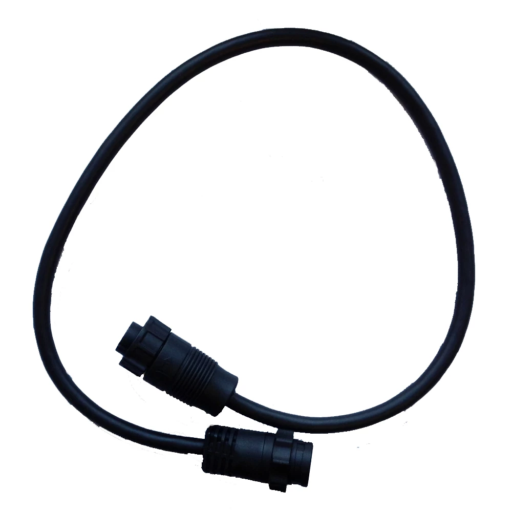 Lowrance 7 Pin Blue Transducer to Xsonic 9 Pin Black connector adapter cable