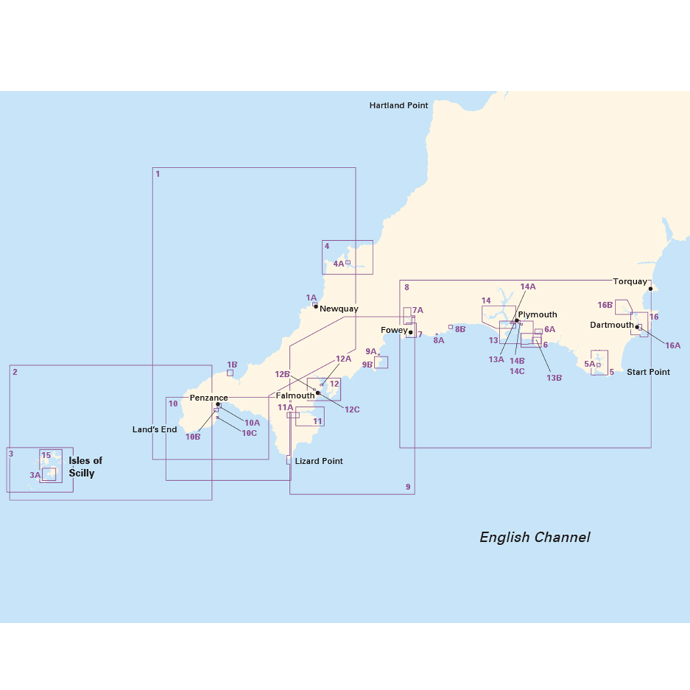 Imray 2400 West Country Chart Pack | Force 4 Chandlery