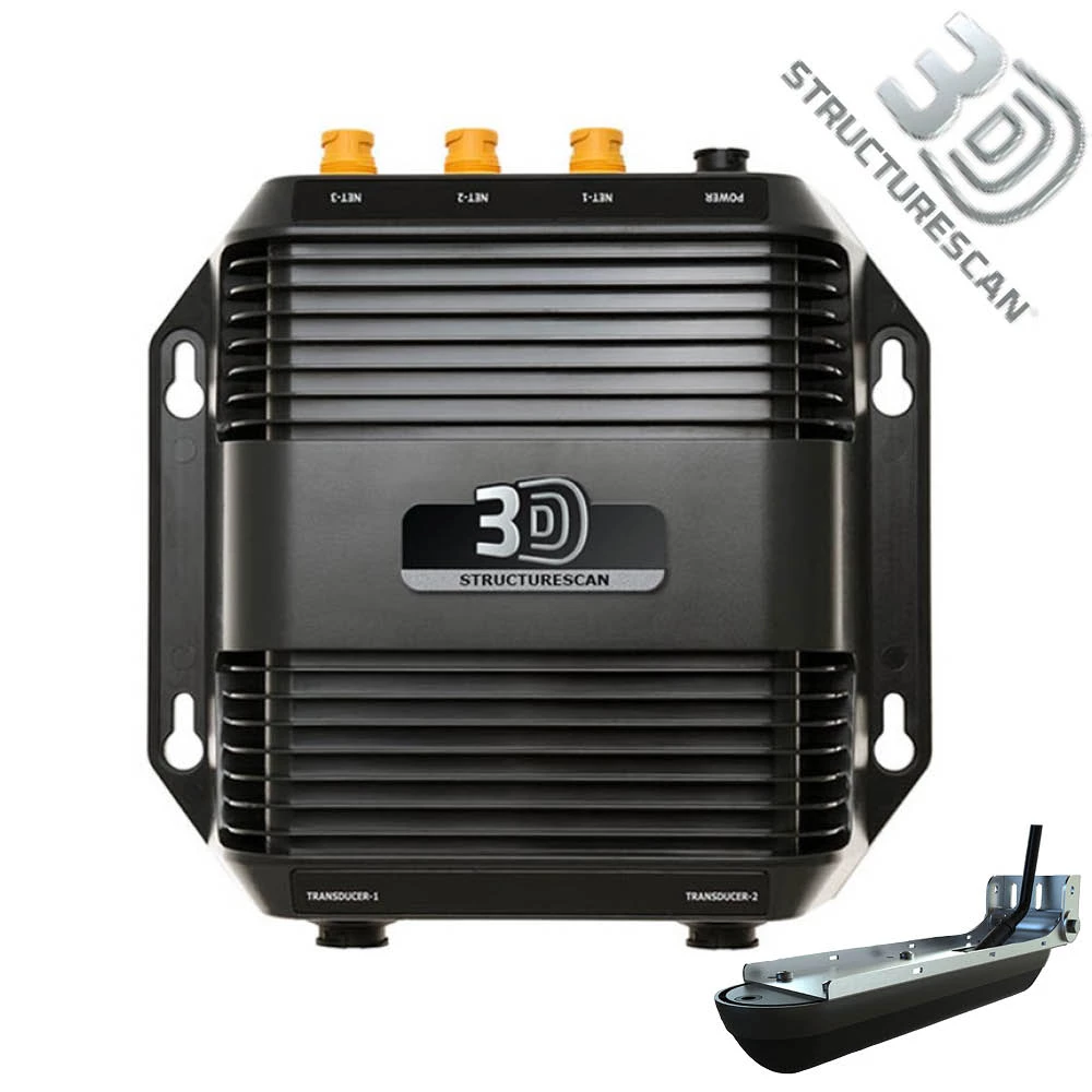  and Simrad Structurescan 3D Sonar With Transducer