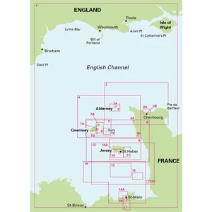 Imray 2500 Channel Islands Chart Pack 