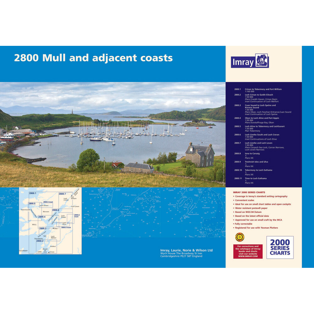 2800 West Coast of Scotland Chart Pack