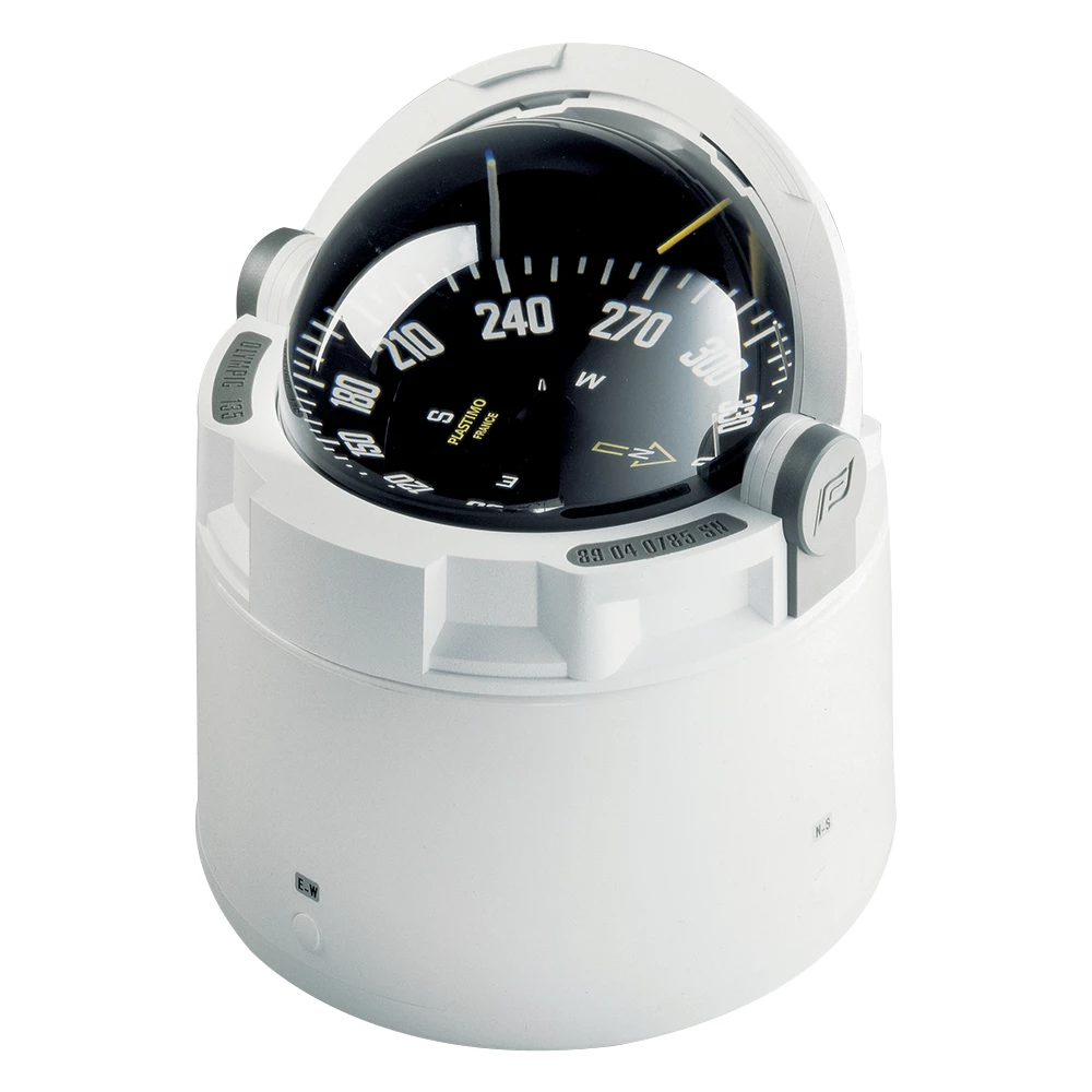 Plastimo Olympic 135 Binnacle Compass - White/Black 
