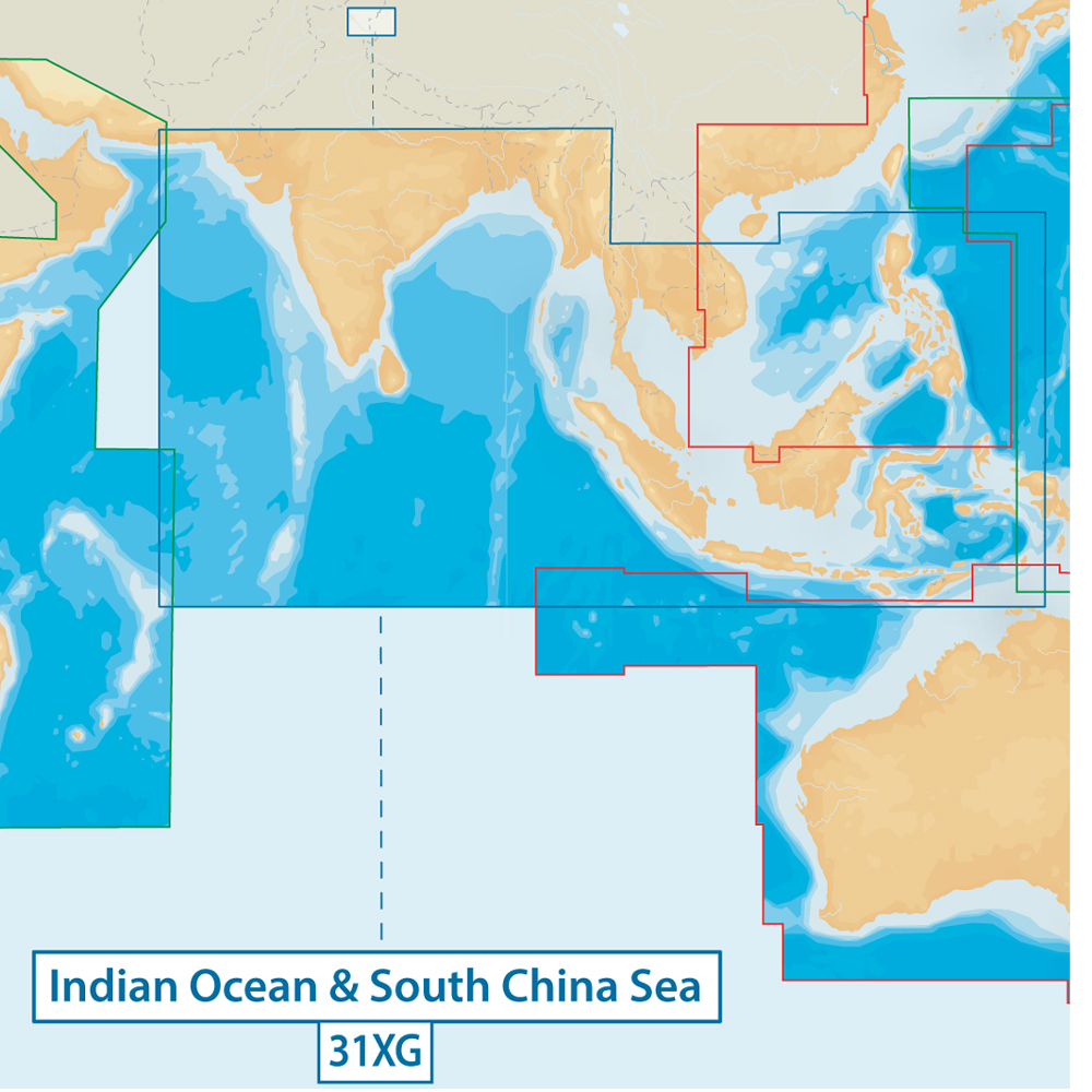 + XL9 Chart • 31XG Indian Ocean and South China Se