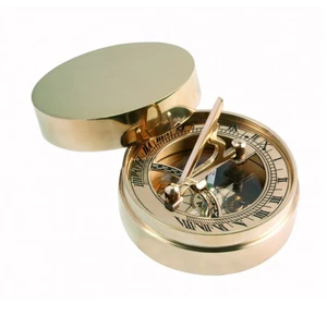 Nauticalia Brass Pocket Sundial