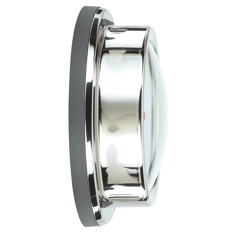 Stainless Steel Clock 129mm