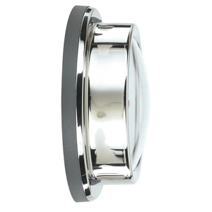 Vion Stainless Steel Clock 129mm 