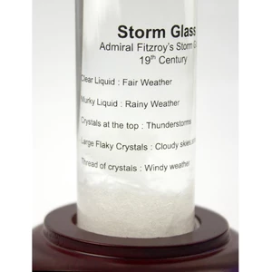 Force 4 Storm Bottle on Wooden Base