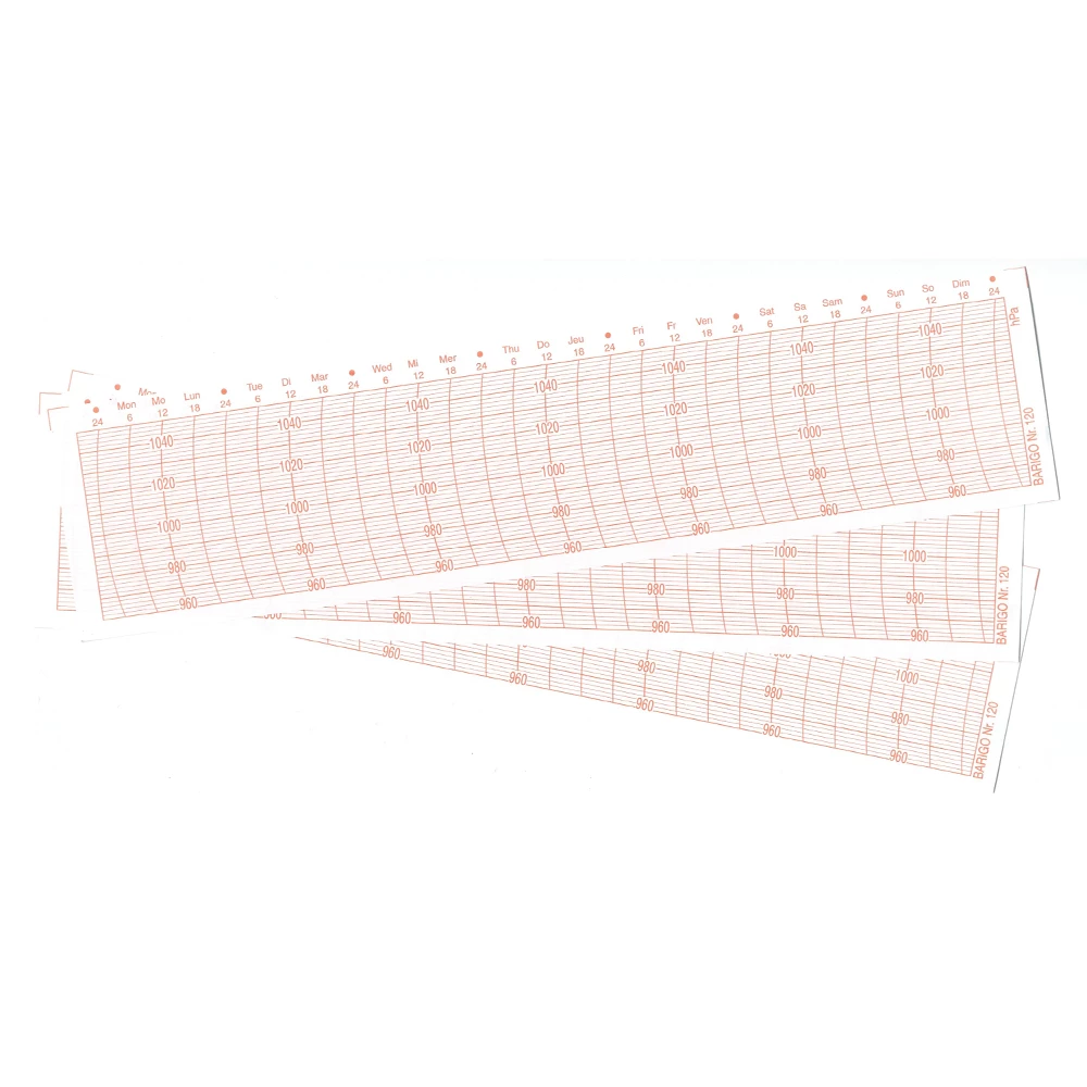 Barigo Spare Barograph Paper Charts Units: 2015, 2018, 2020