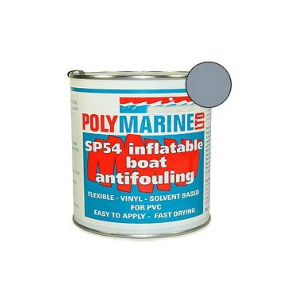 Inflatable Boat Antifouling - PVC Grey 1Ltr