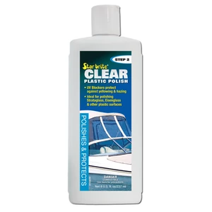 Starbrite Clear Plastic Polish 237ml 