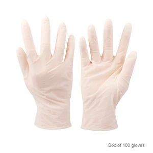 Force 4 Disposable Latex Gloves Large (50 Pairs) 