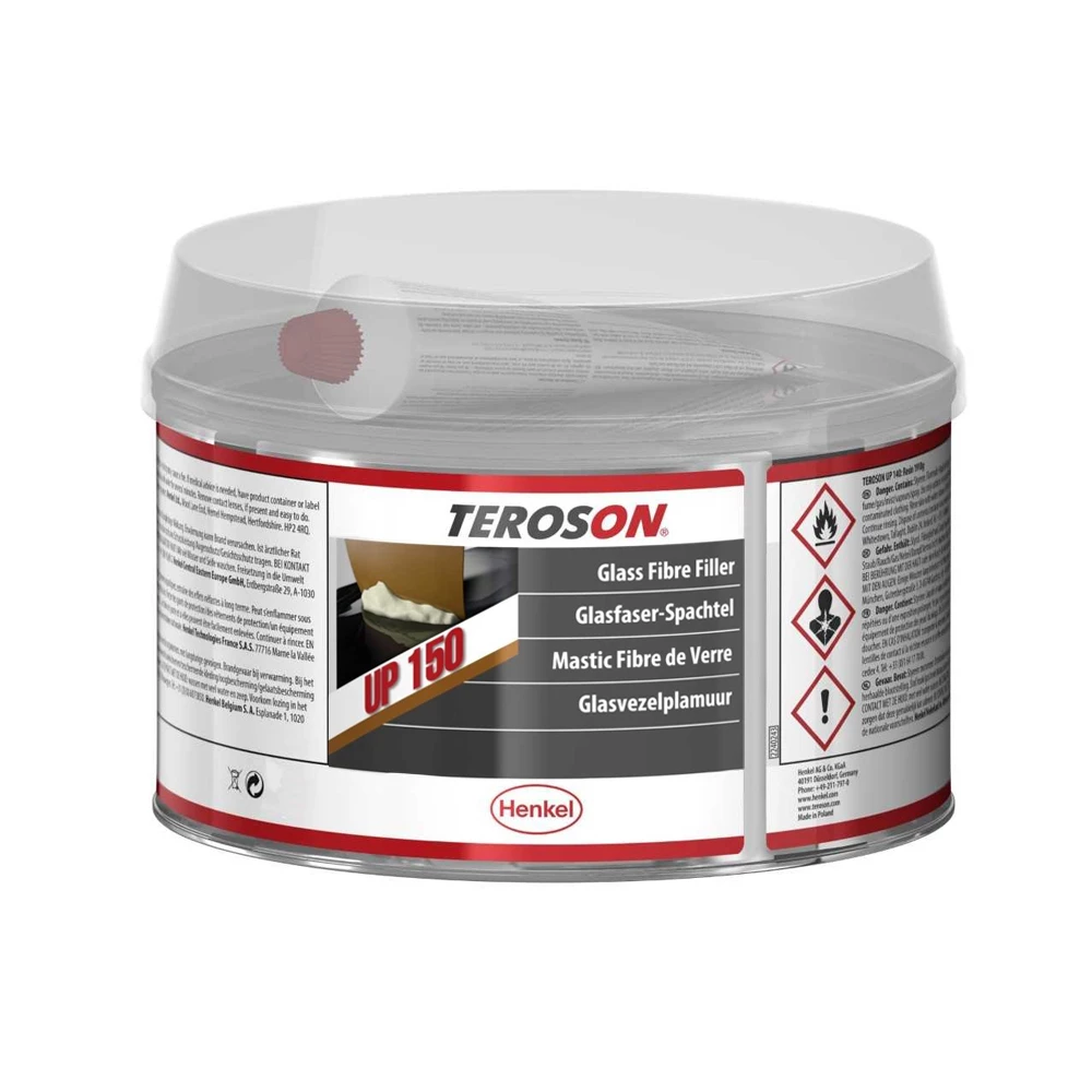 Plastic Padding (Teroson UP 150) Glassfibre Filler 180ml
