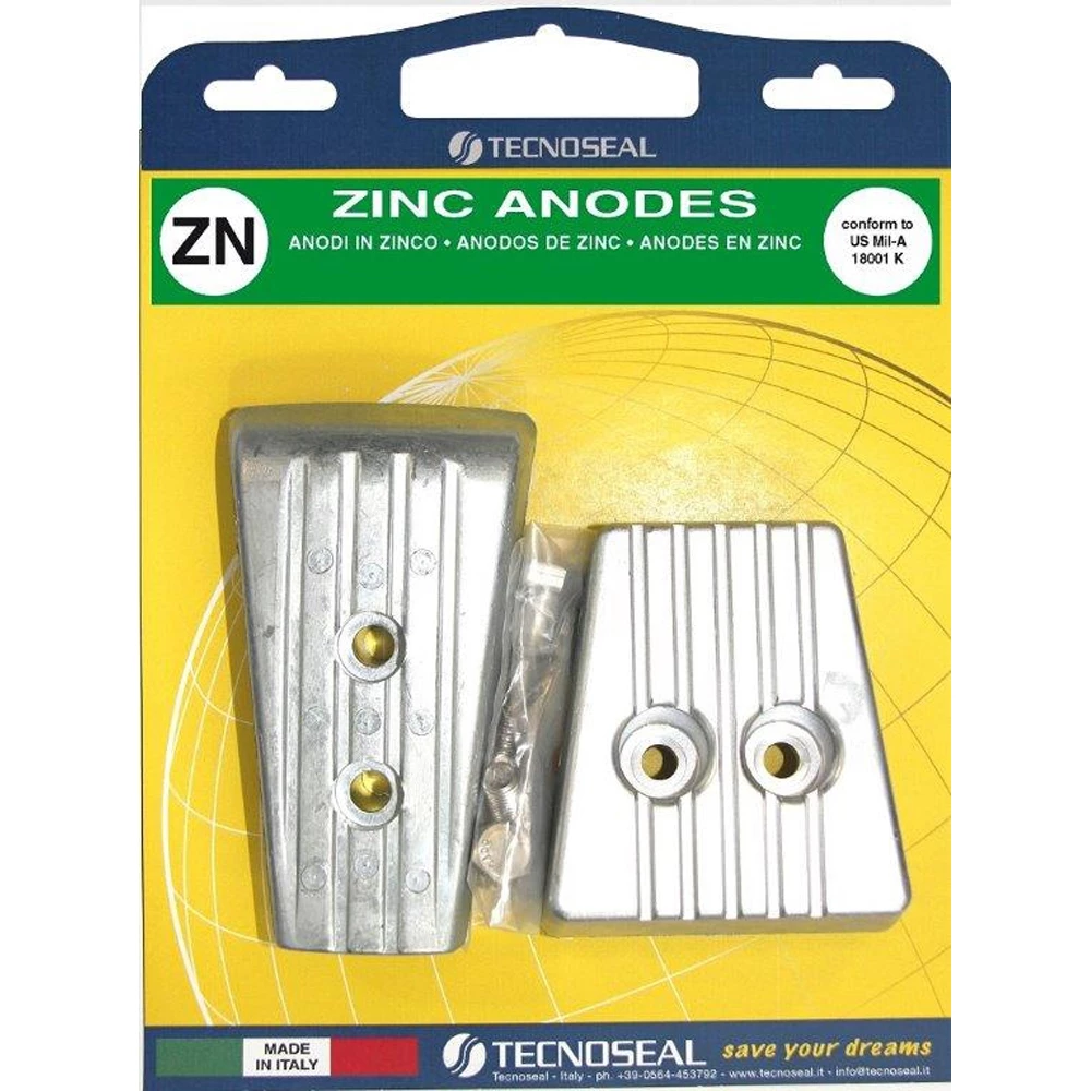 Engine Anode Kit Zinc - Volvo SXA/DPS