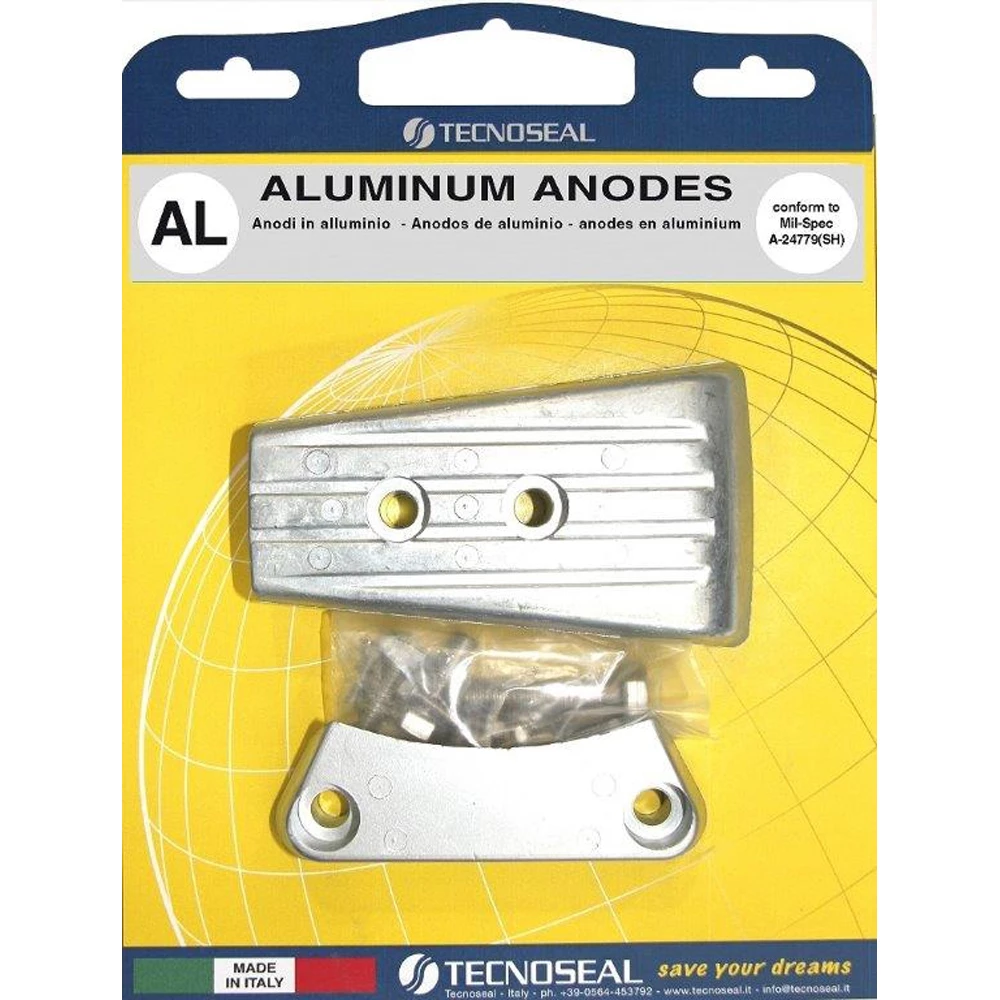 Tecnoseal Engine Anode Kit Aluminium - Volvo DPH/DPR/AL
