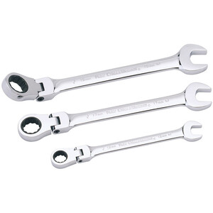 Flexible Head Ratchet Spanner