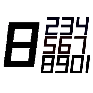 bainbridge Computer Eight Sail Number Black 