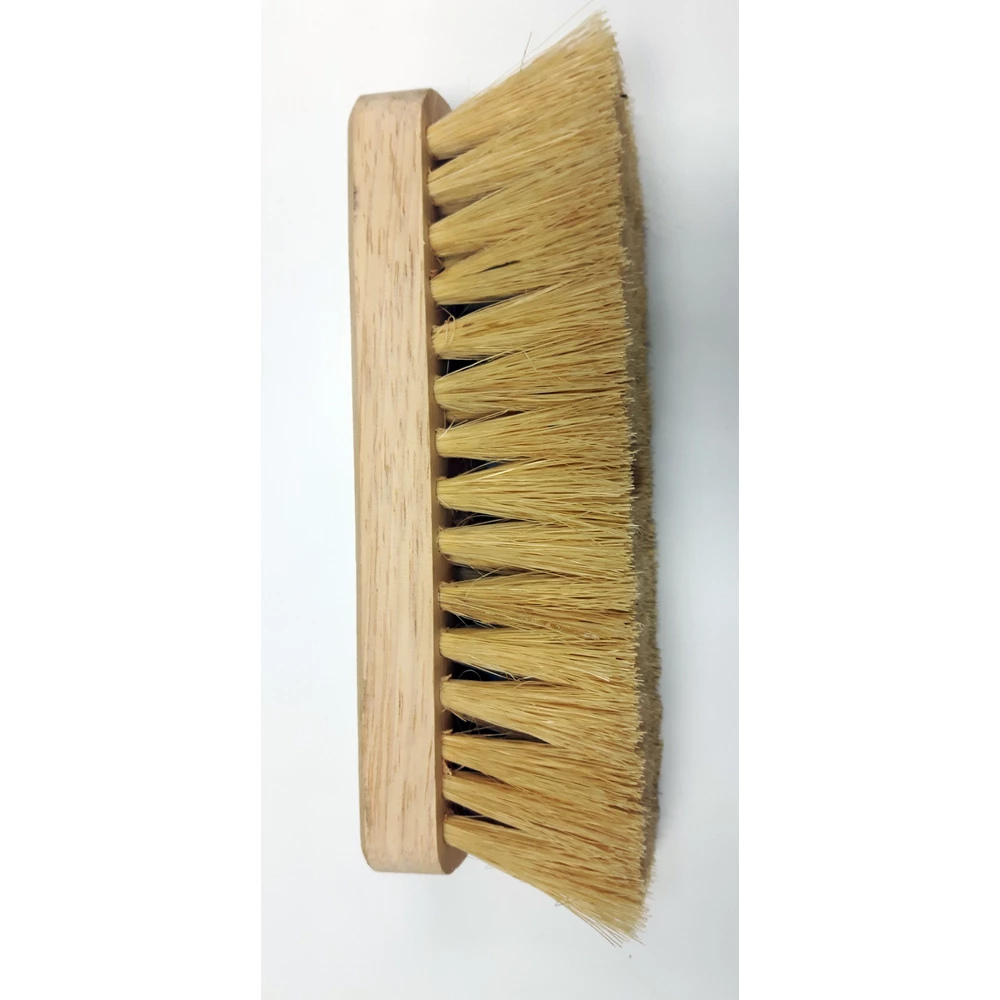 Soft White Fibre Bristle Brush Head - with Free 4 Foot Handl