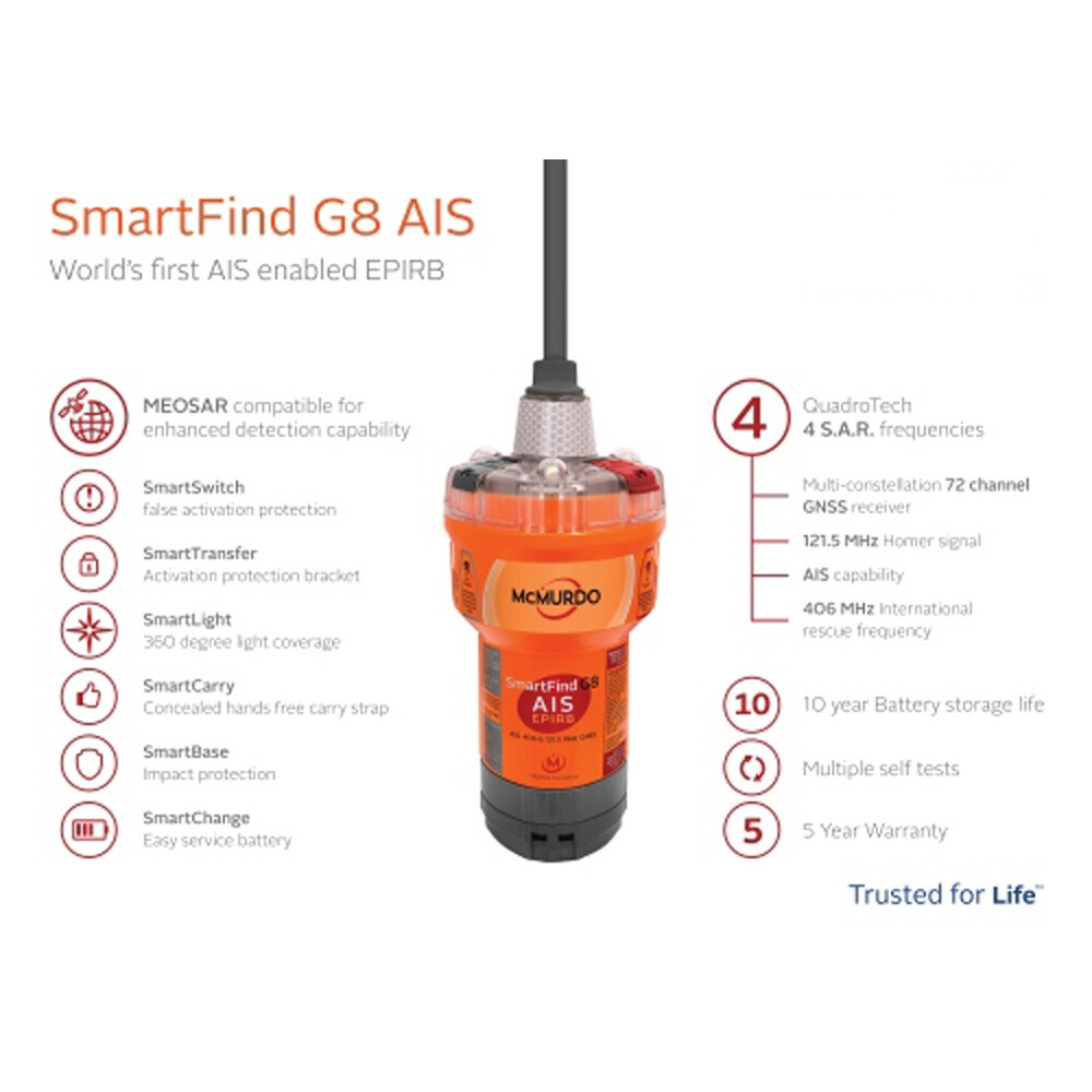 G8 EPIRB/AIS Smartfind
