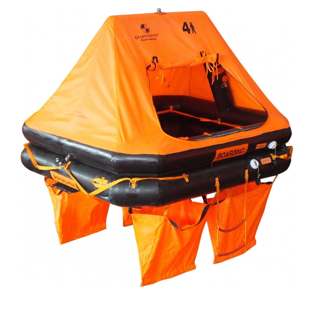 Ocean Standard Liferaft 4-Man Cannister