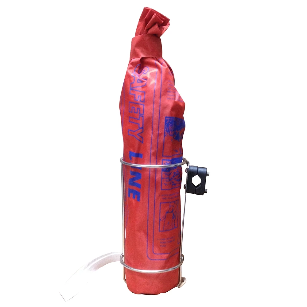 Seago 30m Rescue Line with Stainless Steel Holder (Orange)