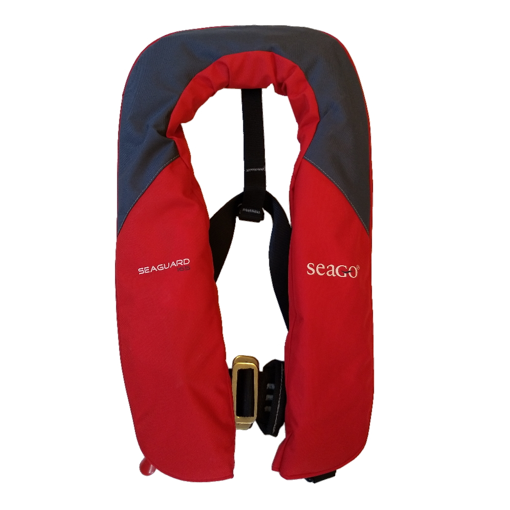 Seaguard 165 Auto Lifejacket Red&Grey