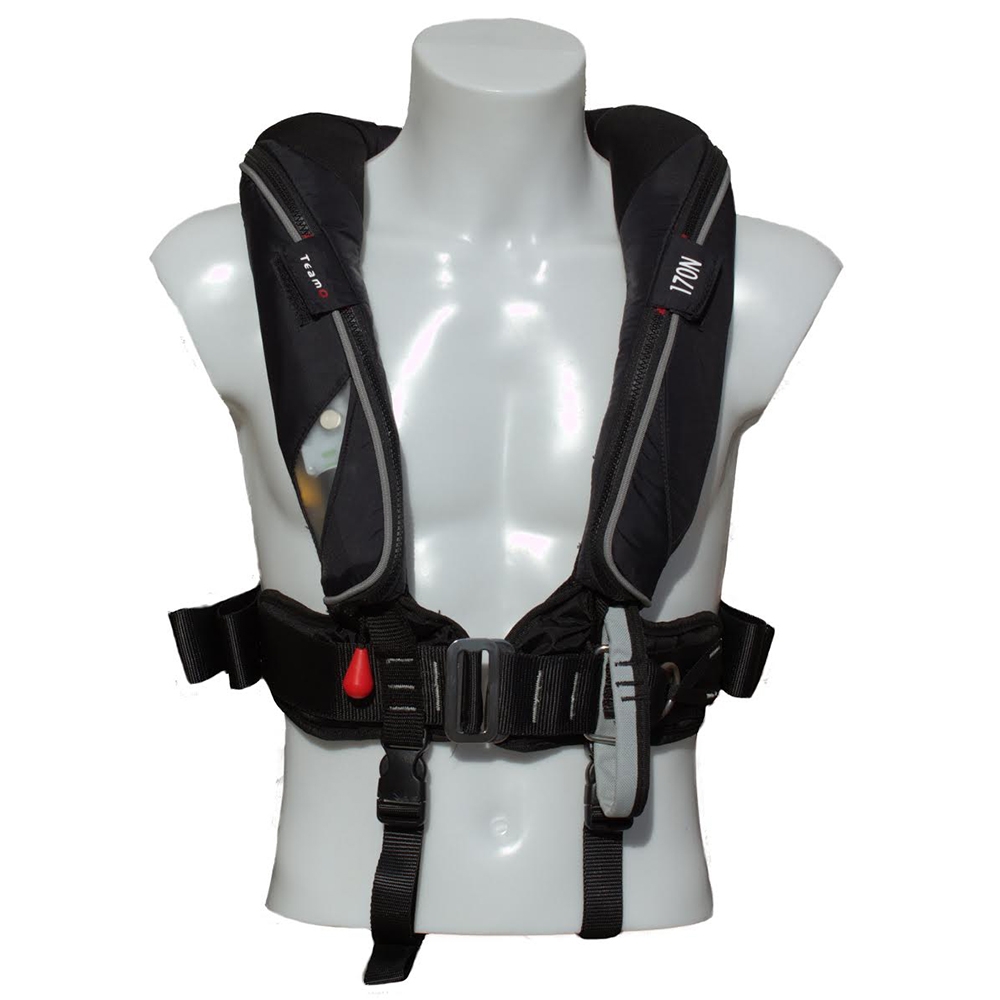 Offshore Backtow 170N Automatic Lifejacket Black