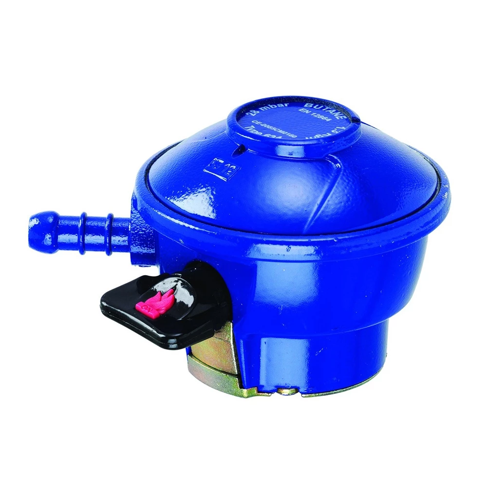 Silverline Butane 21mm Clip-On Gas Regulator 